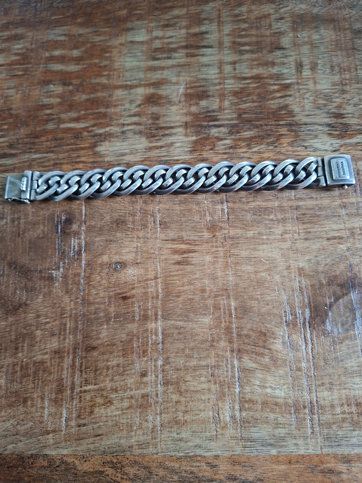 Buddha to Buddha armband, zilver, 20 cm nathalie breede armb, Sieraden, Tassen en Uiterlijk, Armbanden, Ophalen of Verzenden, Gebruikt