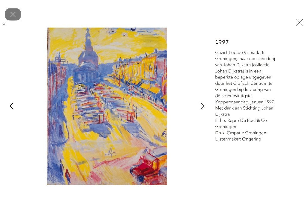 Alle koppermaandag prenten Ploeg 1996-2026, Expressionistisch, Achter glas, Ophalen of Verzenden, Print