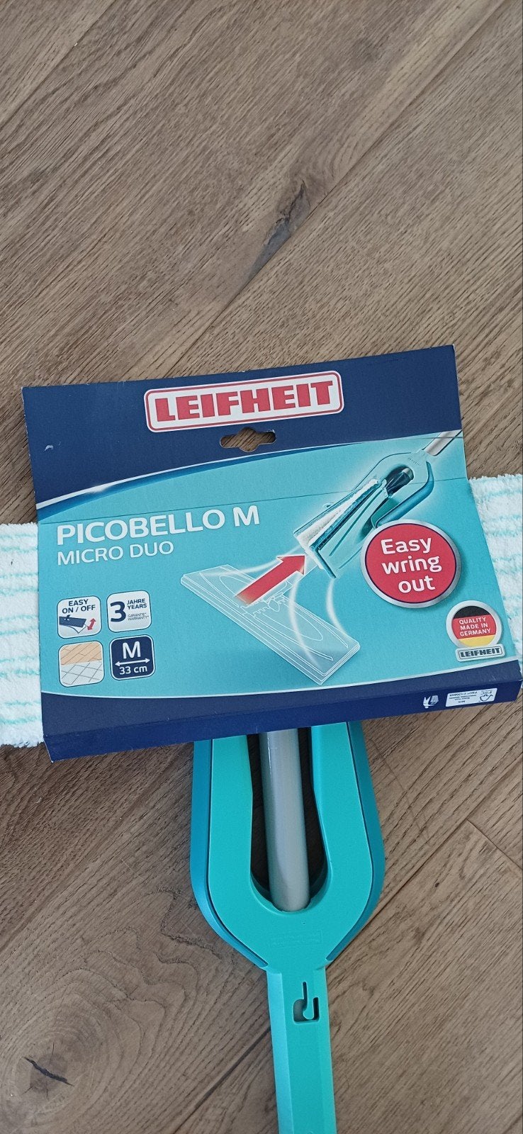 Nieuwe Leifheit Picobello M Micro Duo Mop - Ongebruikt, Ophalen