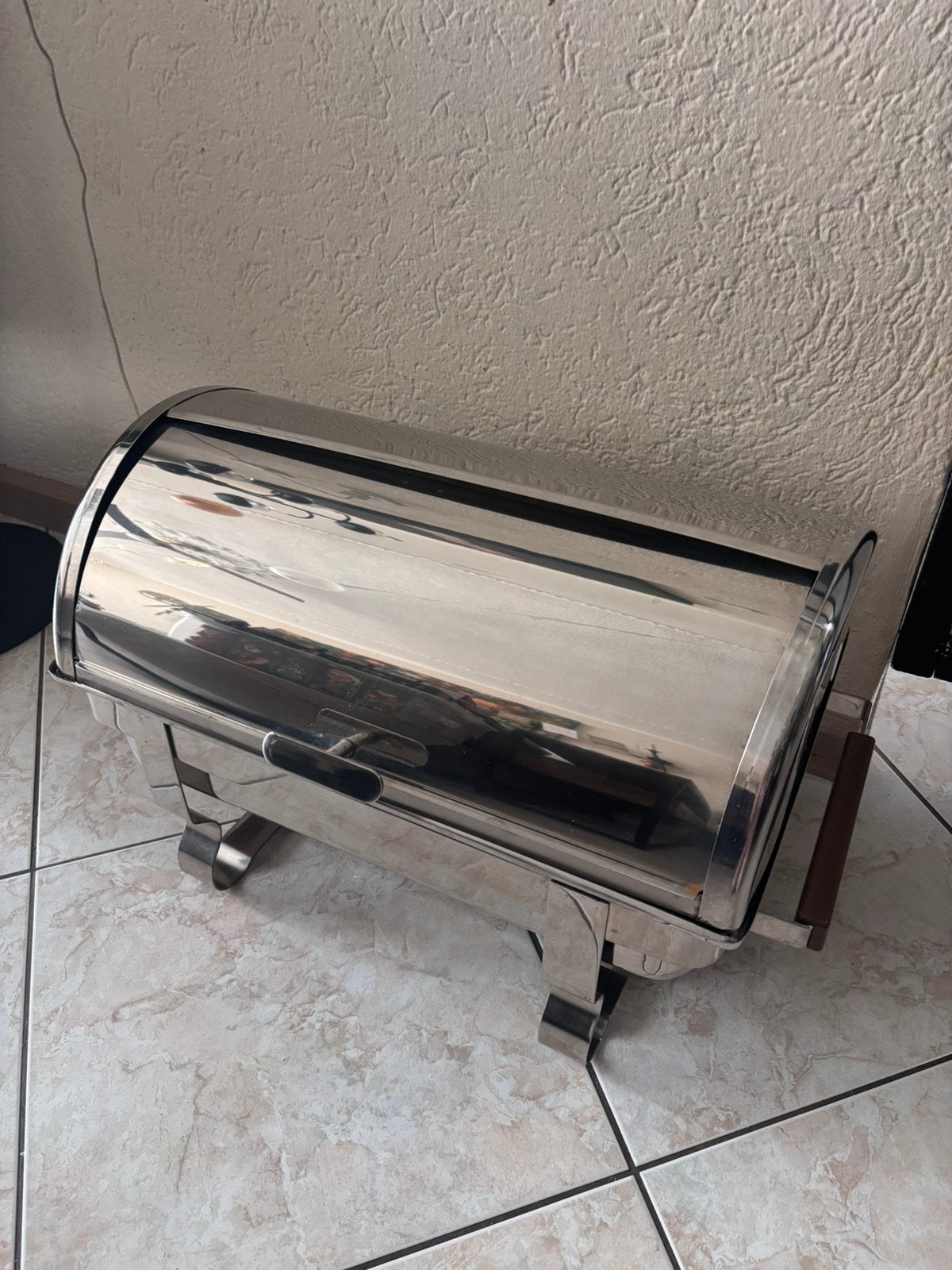 Chafing dish warmte bin feestjes eten, Ophalen, Zilver, Overige materialen, Overige typen