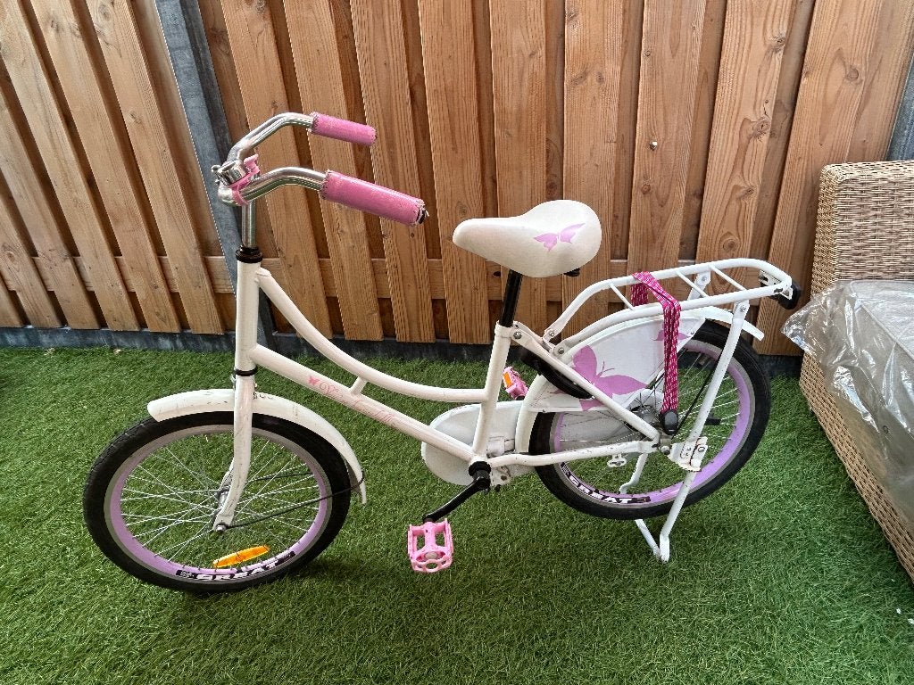 Kinderfiets voor €15 ophalen Rotterdam zuid, Fietsen en Brommers, Ophalen, Gebruikt, Terugtraprem, 20 inch