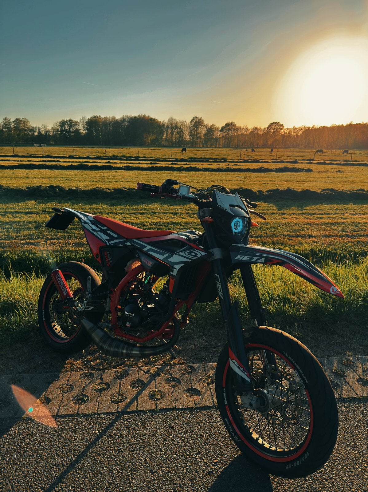 Beta RR 50 Motard Track - Zeer goed onderhouden, Fietsen en Brommers, 6 versnellingen, Maximaal 45 km/u, 70 cc, Ophalen of Verzenden
