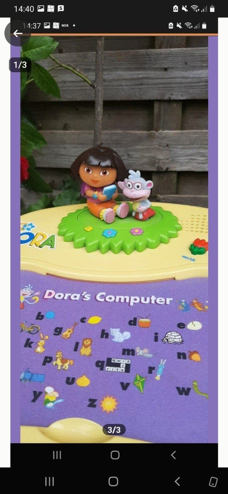VTech Dora's Computer - Educatieve Spelcomputer, Ophalen of Verzenden, Gebruikt, Taal en Lezen, Met licht