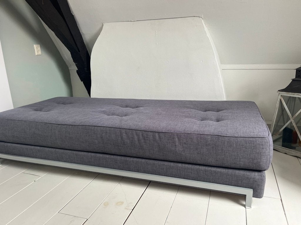 Softline slaapbank, Ophalen, Tweepersoons, Zo goed als nieuw, 200 cm