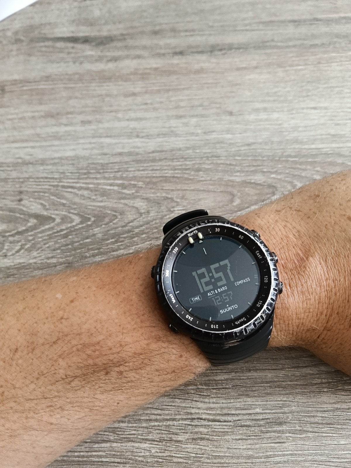 Suunto Core horloge, Ophalen of Verzenden, Kompas, Zwart, Android