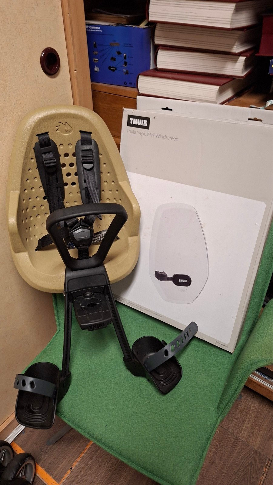 THULE Kinderzitje en scherm, Ophalen, 0 t/m 18 kg, Voorzitje, Nieuw