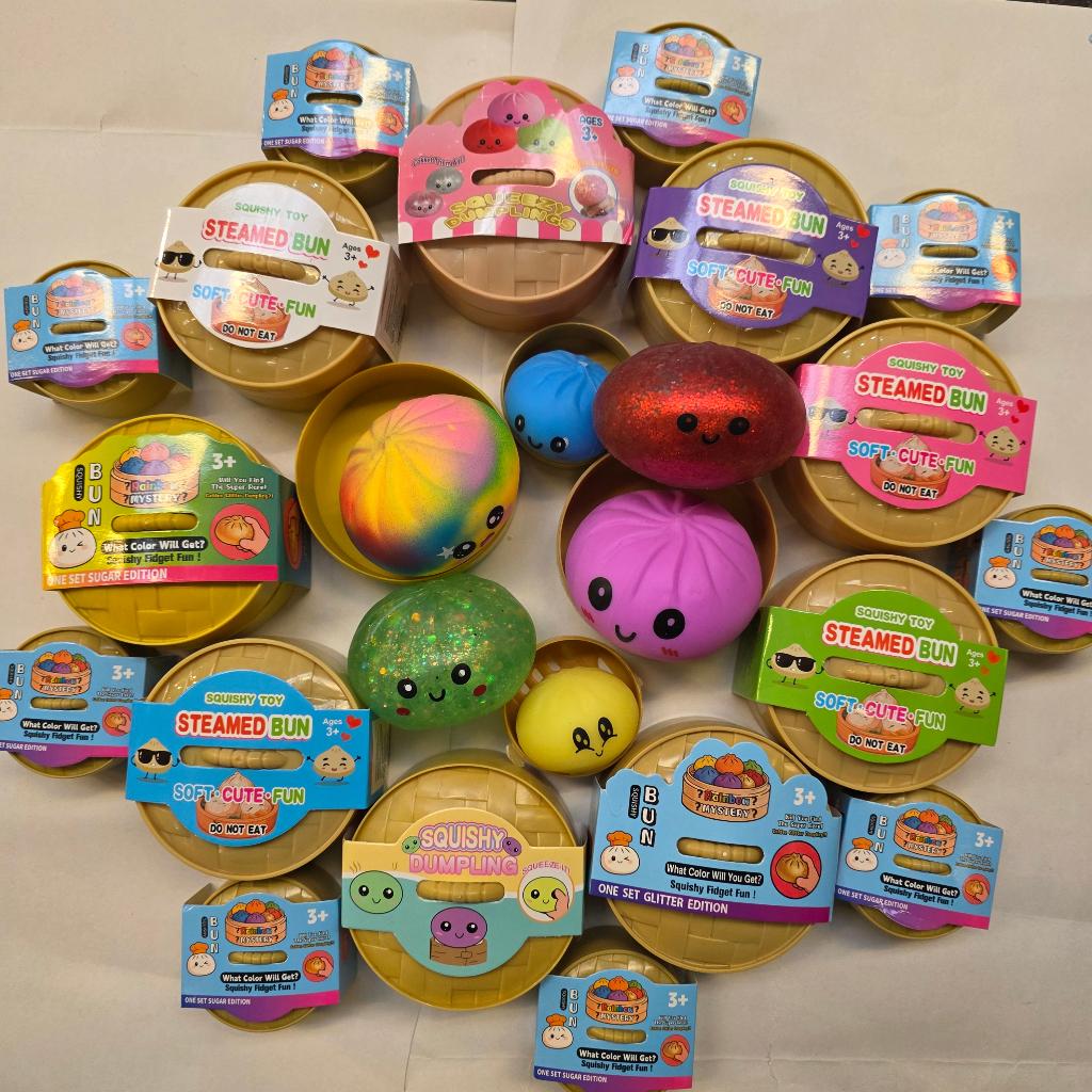 NeeDoh.FuzzBall 25+ Soorten DUMPLING-Squishy - Goede Prijzen, Ophalen of Verzenden, Nieuw, Jongen of Meisje