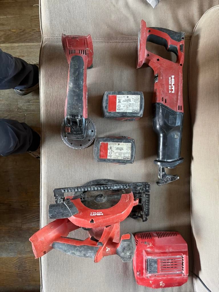Hilti accu gereedschap, Doe-het-zelf en Verbouw, Gereedschap | Boormachines, Ophalen, Gebruikt, Minder dan 400 watt, Overige typen