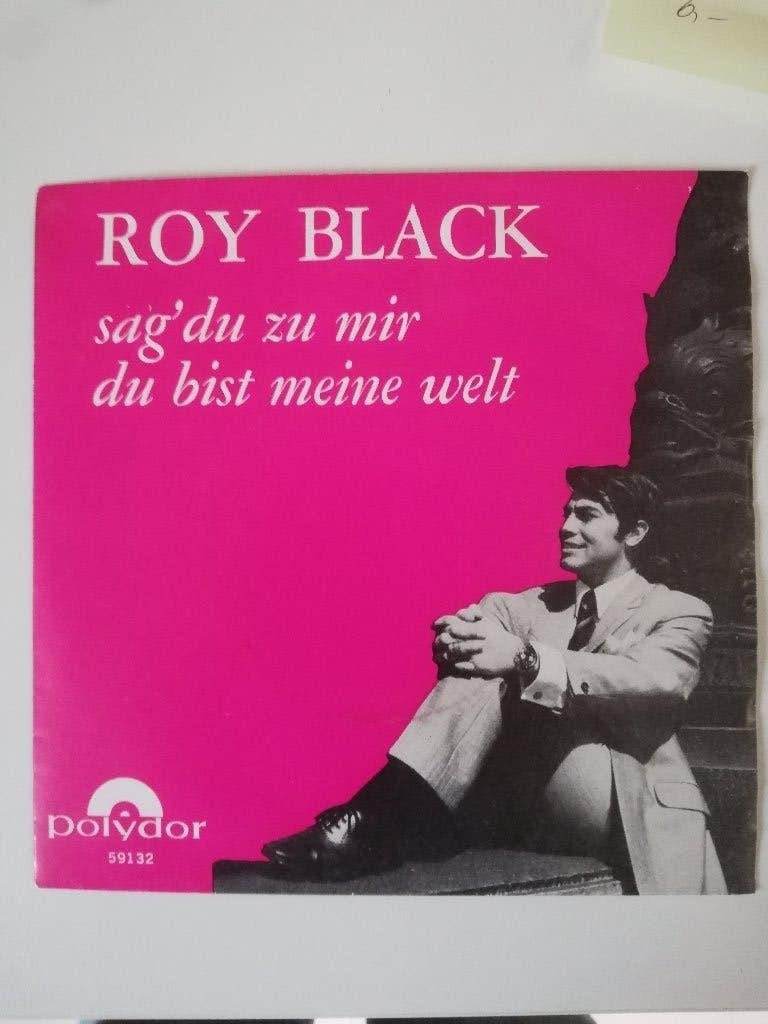 ROY BLACK / SAG'DU ZU MIR, Ophalen of Verzenden, Zo goed als nieuw, 7 inch, Overige typen