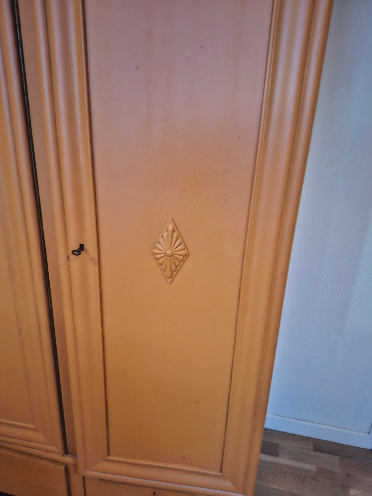 antieke 3 deurs linnenkast, Huis en Inrichting, Gebruikt, 150 tot 200 cm, Ophalen of Verzenden, 150 tot 200 cm