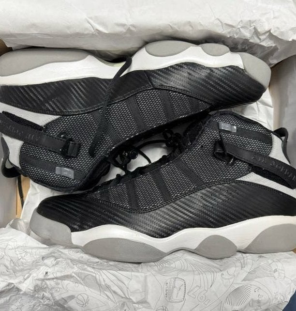 Nieuwe Nike Jordan 6 Rings carbon fiber look US13 EU47,5, Ophalen of Verzenden, Nieuw, Zwart, Sneakers of Gympen