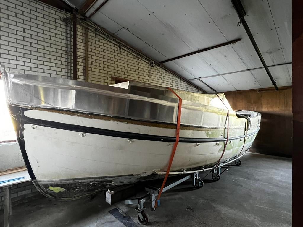 Aluminium Verhoef sloep 8.20m, Watersport en Boten, Ophalen, Binnenboordmotor, Aluminium, 6 meter of meer