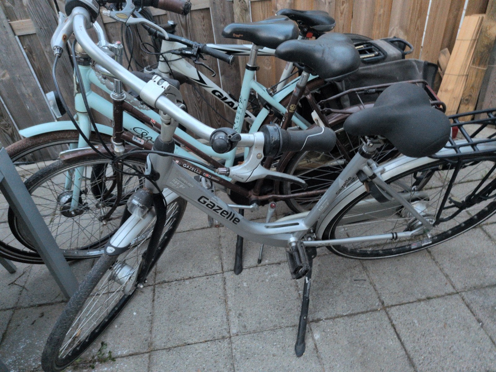 fiets, Ophalen, Gebruikt