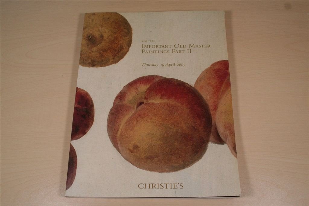 Oude Meesters Schilderijen 2 — Christie\'s Veiling [2007], Ophalen of Verzenden, Zo goed als nieuw