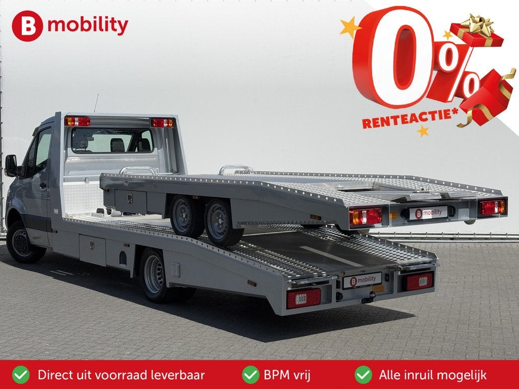 Mercedes-Benz Sprinter 519 CDI Tijhof AluLiner V/A €32 Per, Auto's, Vrachtwagens, Automaat, 190 pk, Bedrijf, Diesel