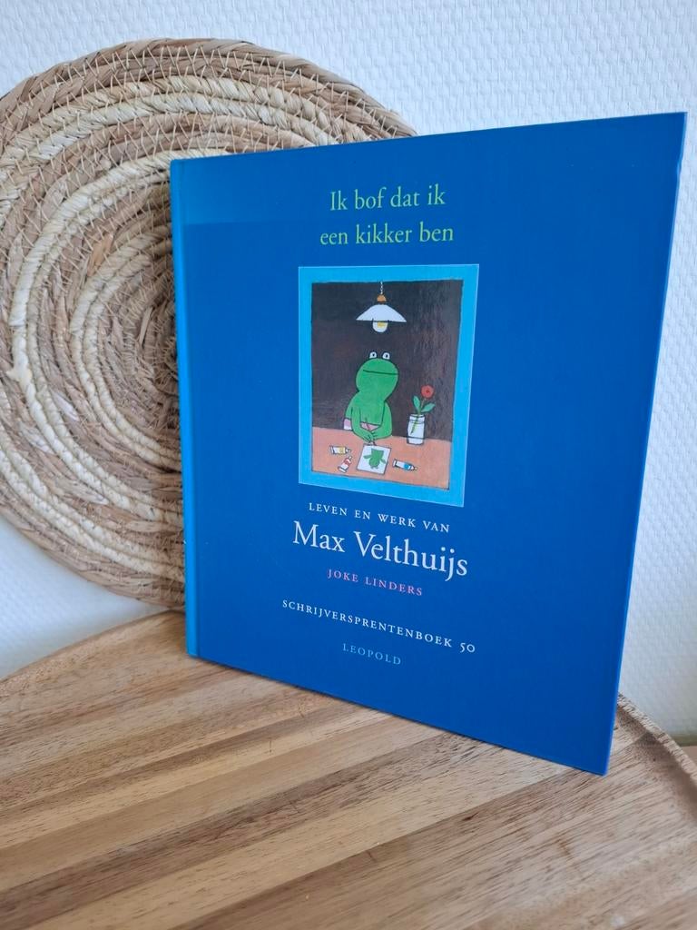 Ik bof dat ik een Kikker ben.Leven en werk van max velthuijs, Gelezen, Overige, Ophalen of Verzenden, Joke linders