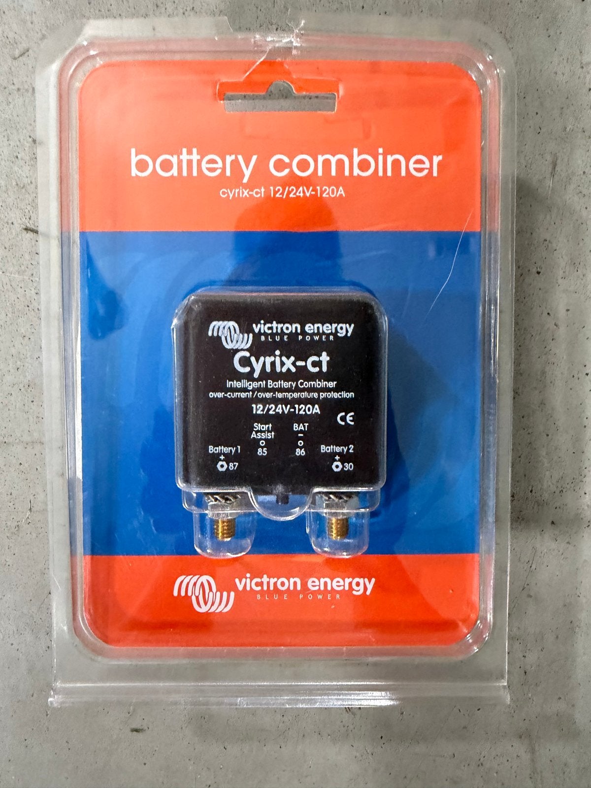 Victron Cyrix-ct 12V/24V-120A Accu Combiner Nieuw, Ophalen, Nieuw