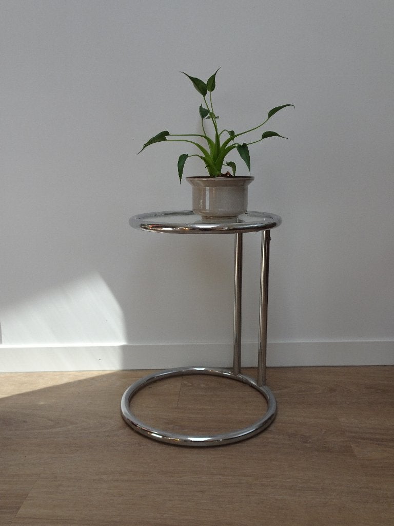Ronde bijzet tafel in Bauhaus stijl, Antiek en Kunst, Antiek | Meubels | Tafels, Ophalen