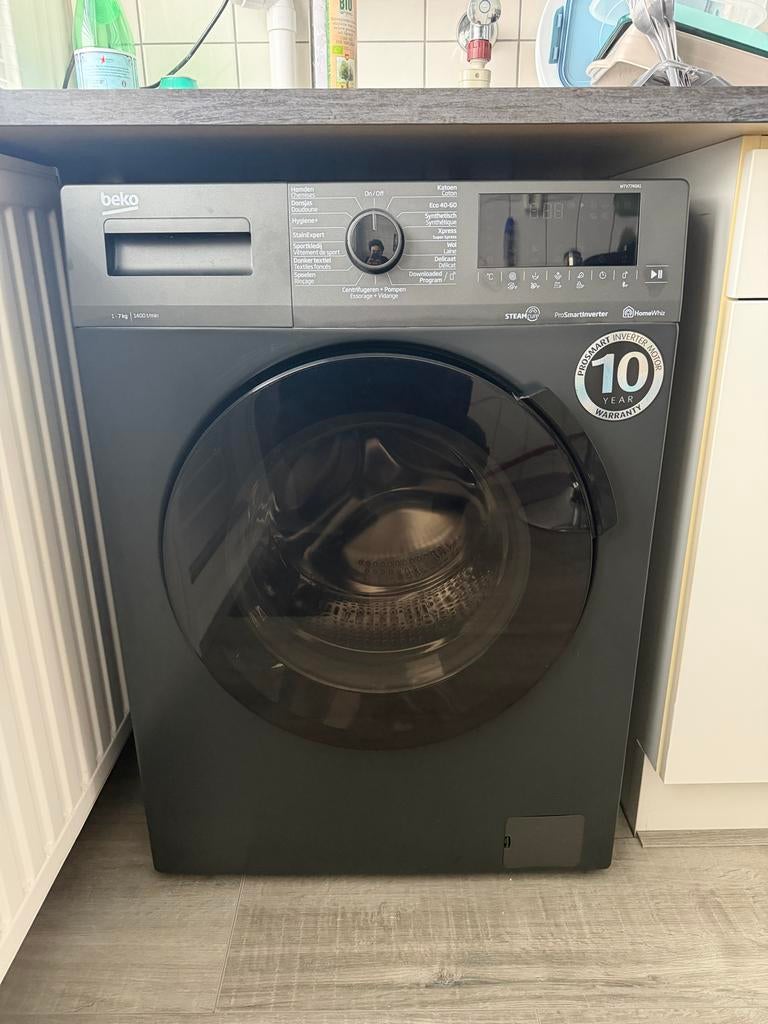 Beko Wasmachine 7kg 1400 t/min - Zo goed als nieuw, Ophalen, Zo goed als nieuw, 85 tot 90 cm, 1200 tot 1600 toeren