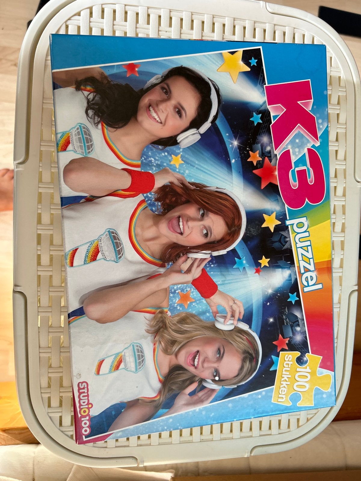K3 Puzzel 100 Stukjes -, Ophalen of Verzenden, Minder dan 500 stukjes, Gebruikt, Legpuzzel