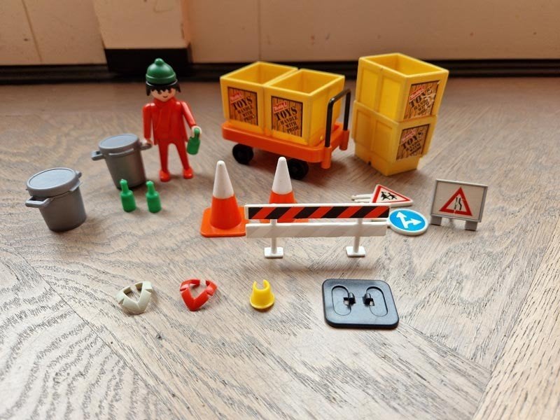 Playmobil Bagage 3206 (retro), en andere onderdelen, Kinderen en Baby's, Speelgoed | Playmobil, Gebruikt, Losse onderdelen, Ophalen of Verzenden