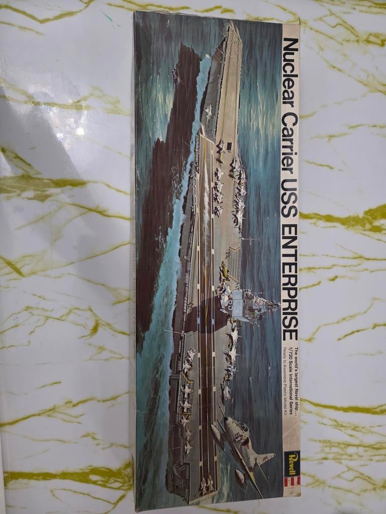 Revell USS Enterprise Model Kit 1/720 NOB, Ophalen of Verzenden