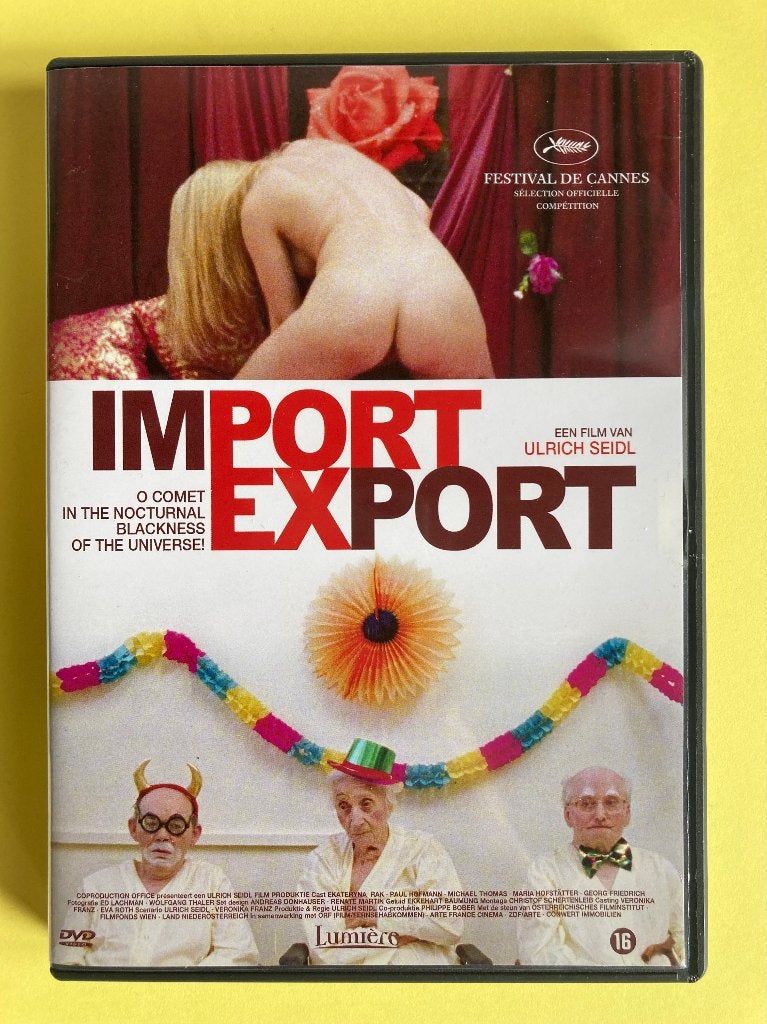 Import Export, Cd's en Dvd's, Dvd's | Filmhuis, Overige gebieden, Nederlands, Duits, Ophalen of Verzenden