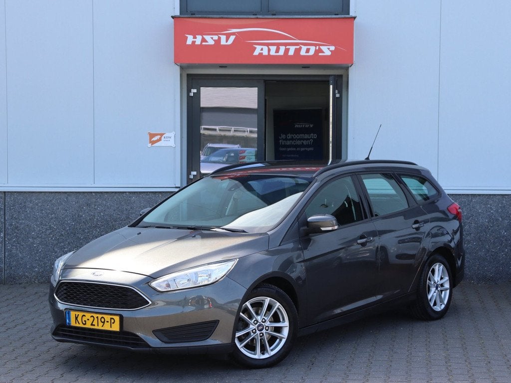 Ford Focus Wagon 1.0 Trend navi LM airco org NL, Auto's, 101 pk, Gebruikt, Euro 6, Start-stop-systeem