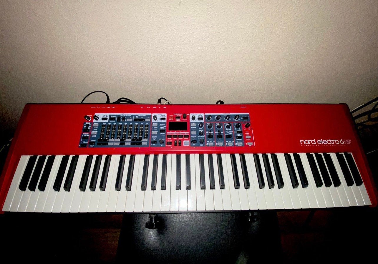Nord Electro 6 HP 73 toetsen. Hammer Action, Overige merken, Gebruikt, Met midi-aansluiting, Overige aantallen