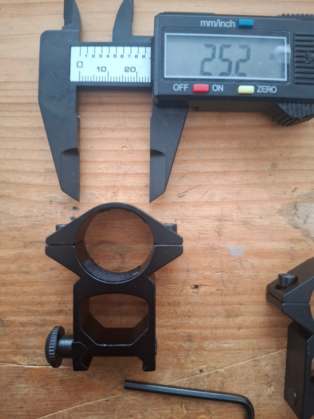 Richtkijker montageringen 25.2mm / 22mm, Ophalen of Verzenden, Nieuw