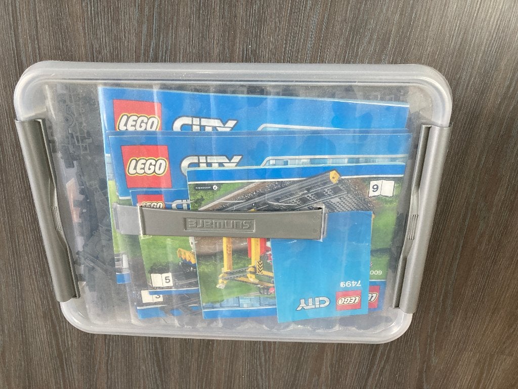 LEGO 60052 - VRACHTTREIN – Bundel Pack 4 in 1, Ophalen, Inclusief instructies, Lego, Complete set