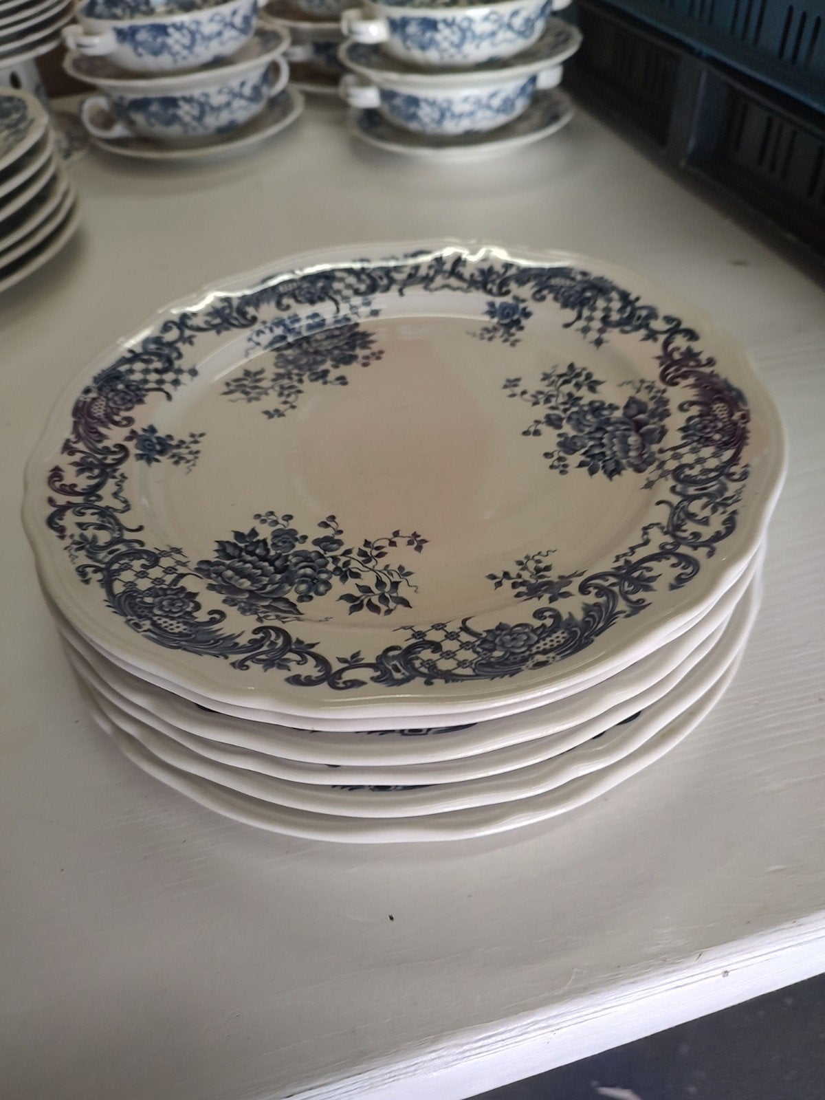 Villeroy & Boch Valeria Borden - Set van 6, Antiek en Kunst, Antiek | Servies los, Ophalen of Verzenden