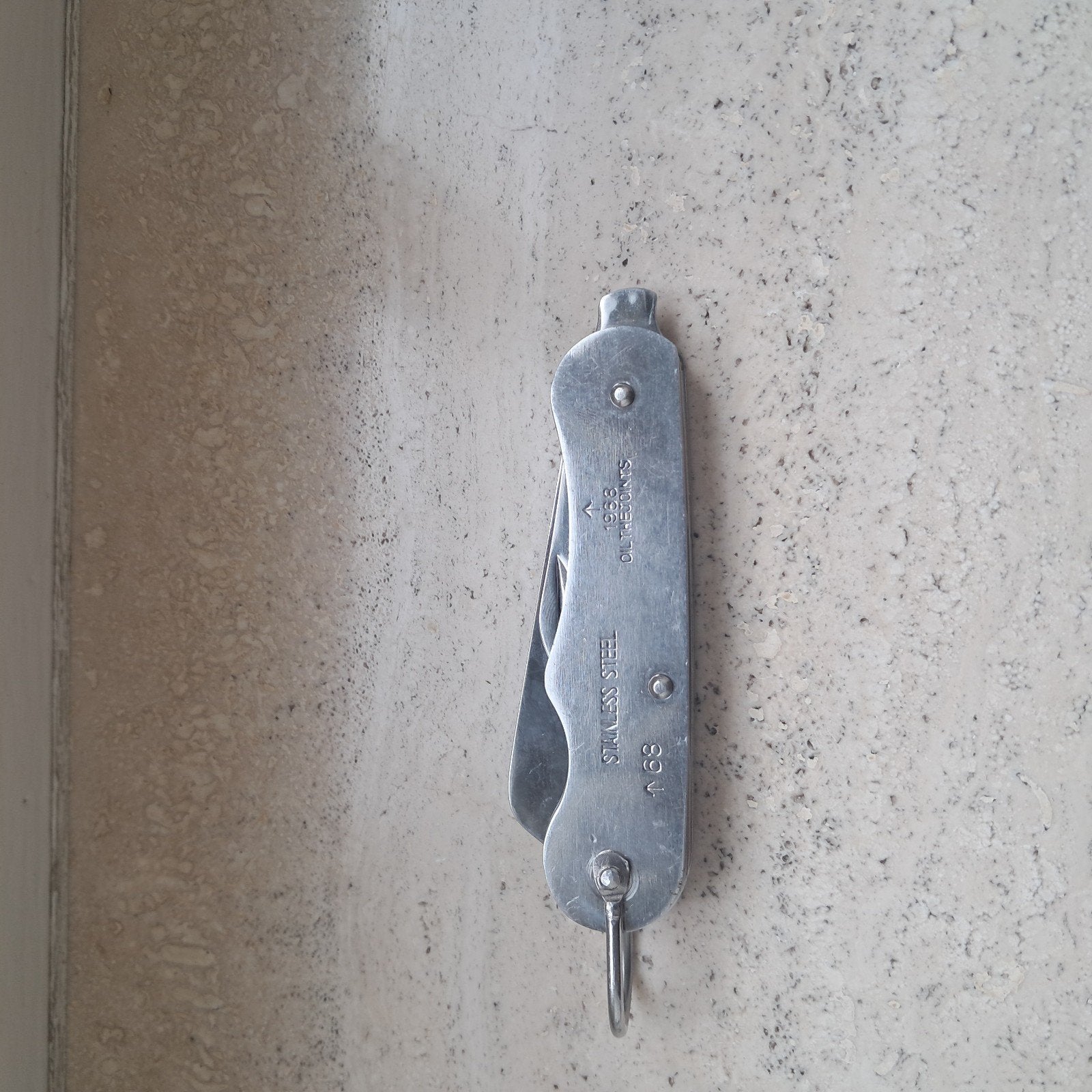 Brits Jack Knife 1968 Leger Zakmes, Verzamelen, Ophalen of Verzenden, Gebruikt