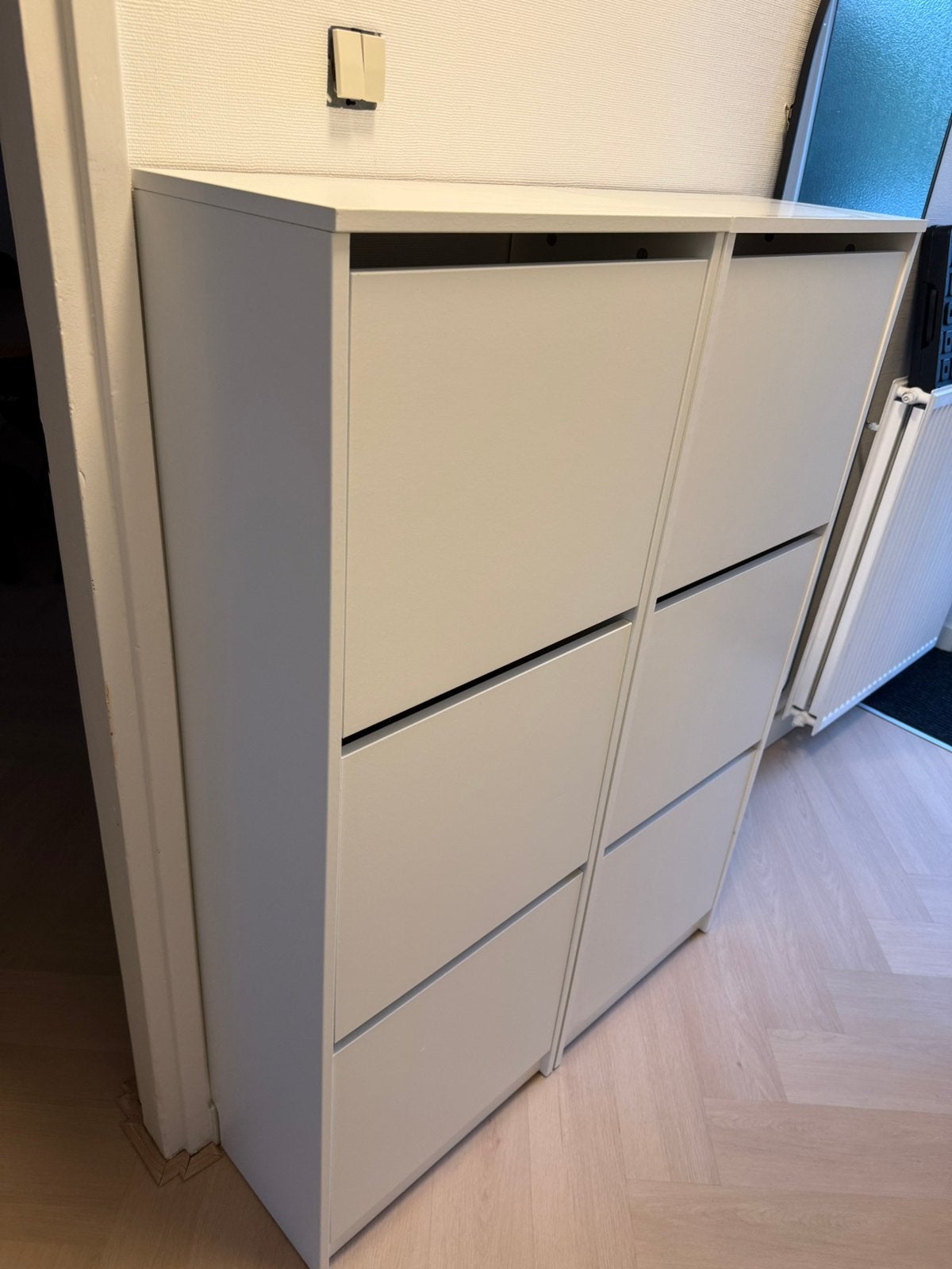 Schoenenkast ikea 2 x BISSA, Huis en Inrichting, Ophalen, Gebruikt