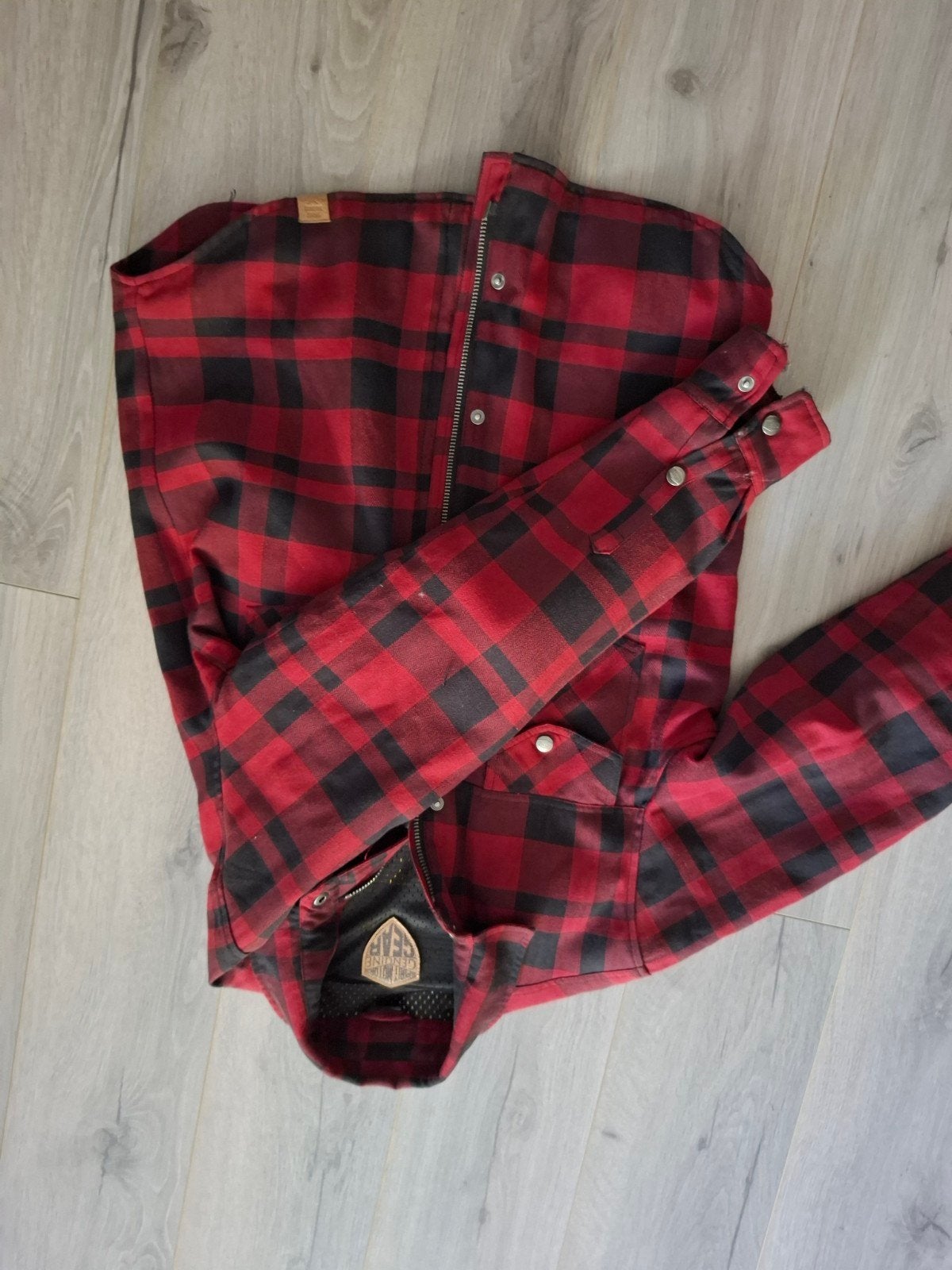 Spirit Motors Genuine Gear Geruit Overhemd Jas, Kleding | Heren, Ophalen of Verzenden, Zo goed als nieuw, Spirit Motors