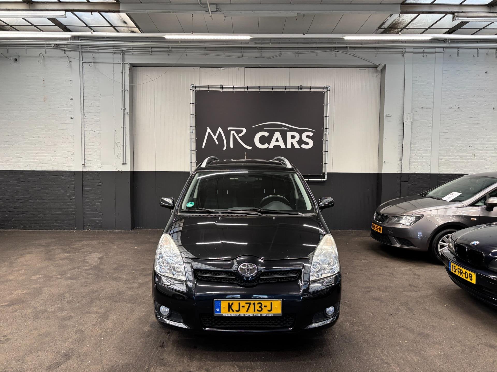 Toyota Verso 1.8 VVT-i Sol 7p. Airco/Cruise Control, Auto's, Toyota, Gebruikt, 4 cilinders, 129 pk, Zwart