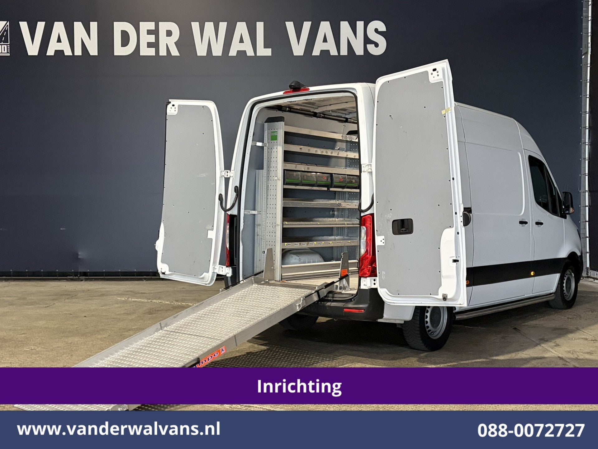 Mercedes-Benz Sprinter 311 CDI L2H2 Inrichting Oprijplaat Eu, 13 km/l, Gebruikt, 4 cilinders, 2000 kg