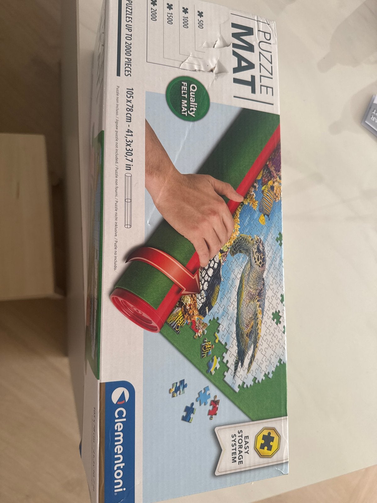 Puzzelmat voor puzzels tot 2000 stukjes - Clementoni, Verzenden, Meer dan 1500 stukjes, Nieuw, Legpuzzel