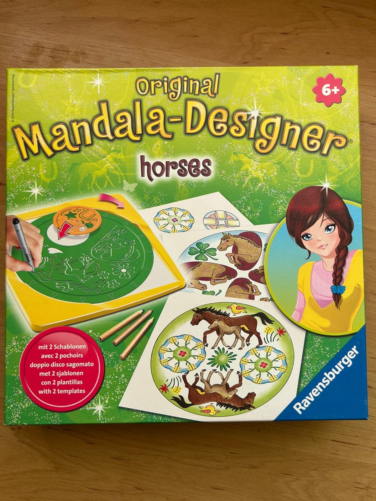 Original Mandala Designer Horses - Ravensburger, Ophalen, Zo goed als nieuw, Overige typen