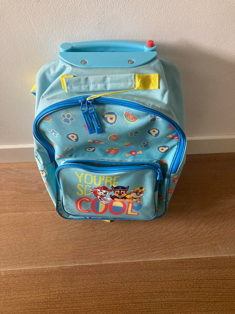 Paw Patrol Rugzak met Wieltjes - Zo goed als nieuw, Ophalen of Verzenden, Zo goed als nieuw, 30 tot 40 cm, Minder dan 30 cm