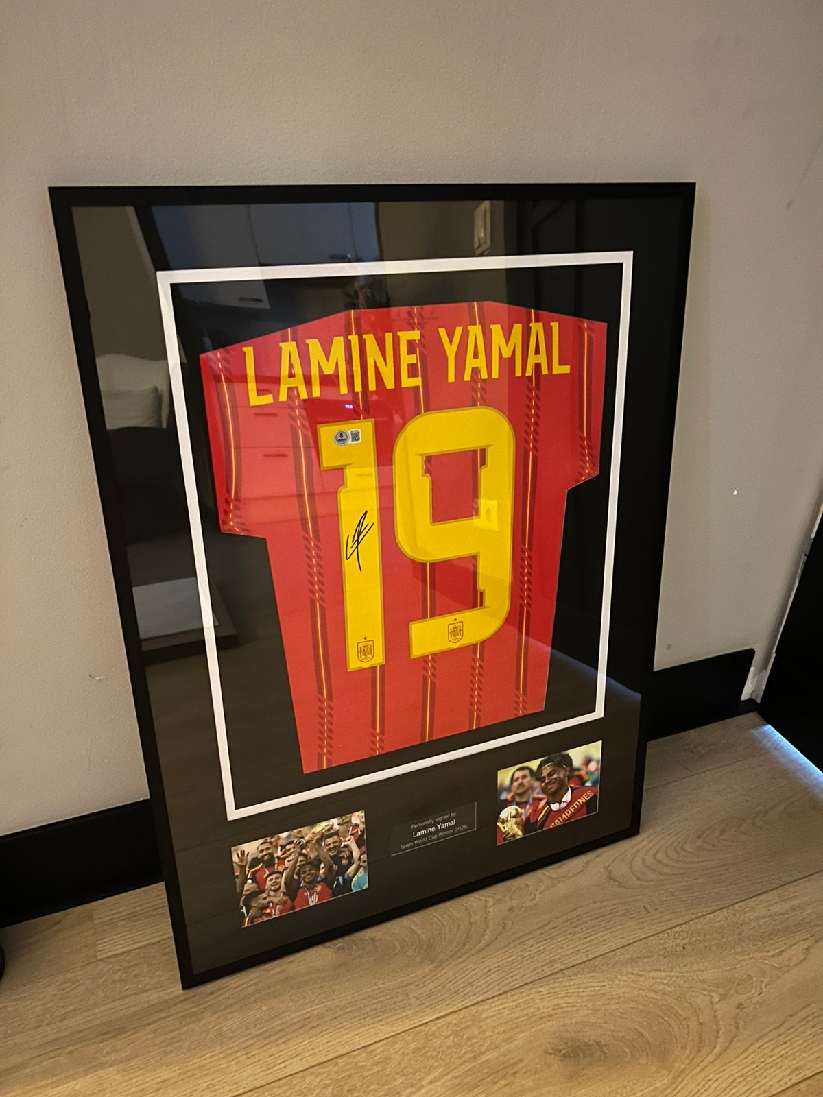 Lamine Yamal Spanje WK 2026 Beckett, Verzamelen, Sportartikelen en Voetbal, Ophalen of Verzenden, Zo goed als nieuw, Buitenlandse clubs