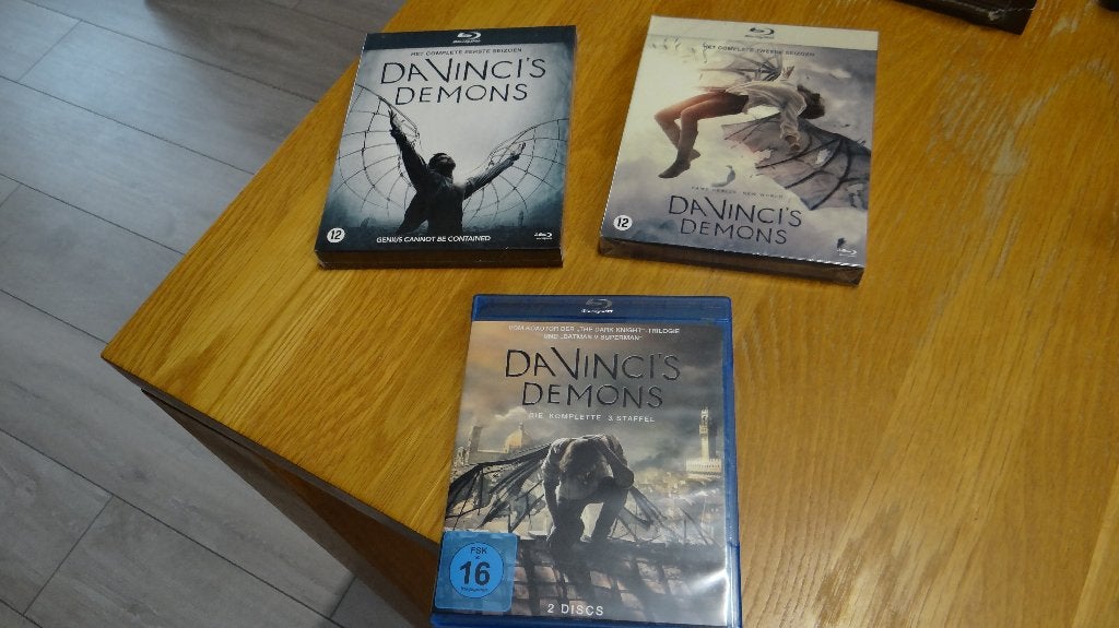 Da Vinci's Demons - Seizoen 1, 2 en 3 Geseald. BRD., Cd's en Dvd's, Blu-ray, Ophalen of Verzenden, Nieuw in verpakking, Tv en Series