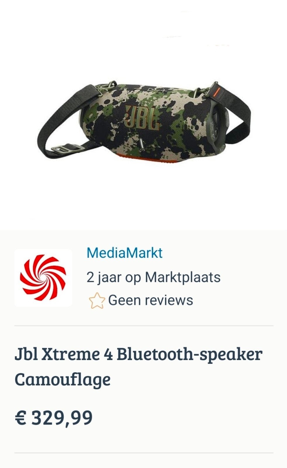 JBL Xtreme 4 Bluetooth BOX - Nieuw in doos, Ophalen, JBL, Overige typen, Nieuw
