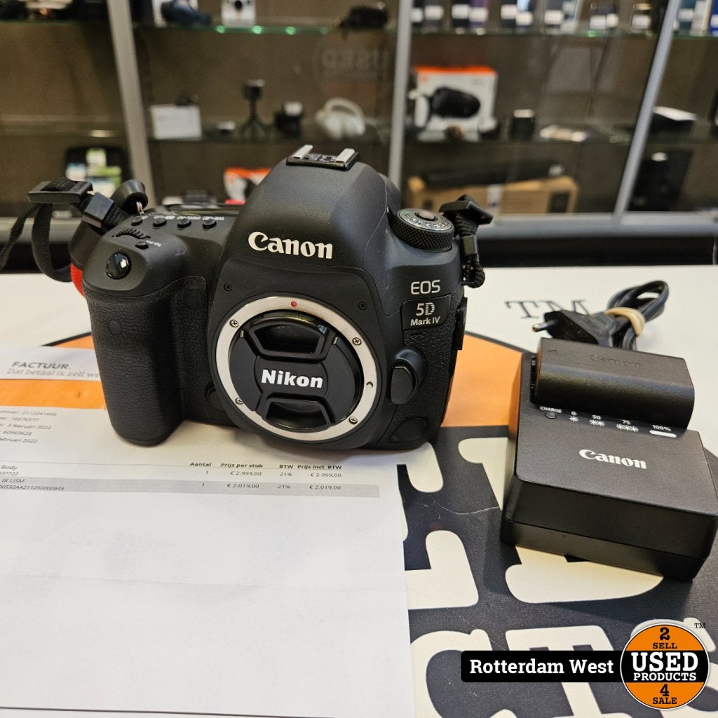 Canon Eos 5D Mark lV Body - Absolute Topstaat, Canon, Zo goed als nieuw, Support@canon.com, 30-2, Shimomaruko 3-chome, Ohta-ku
Tokyo 146-8501
Japan