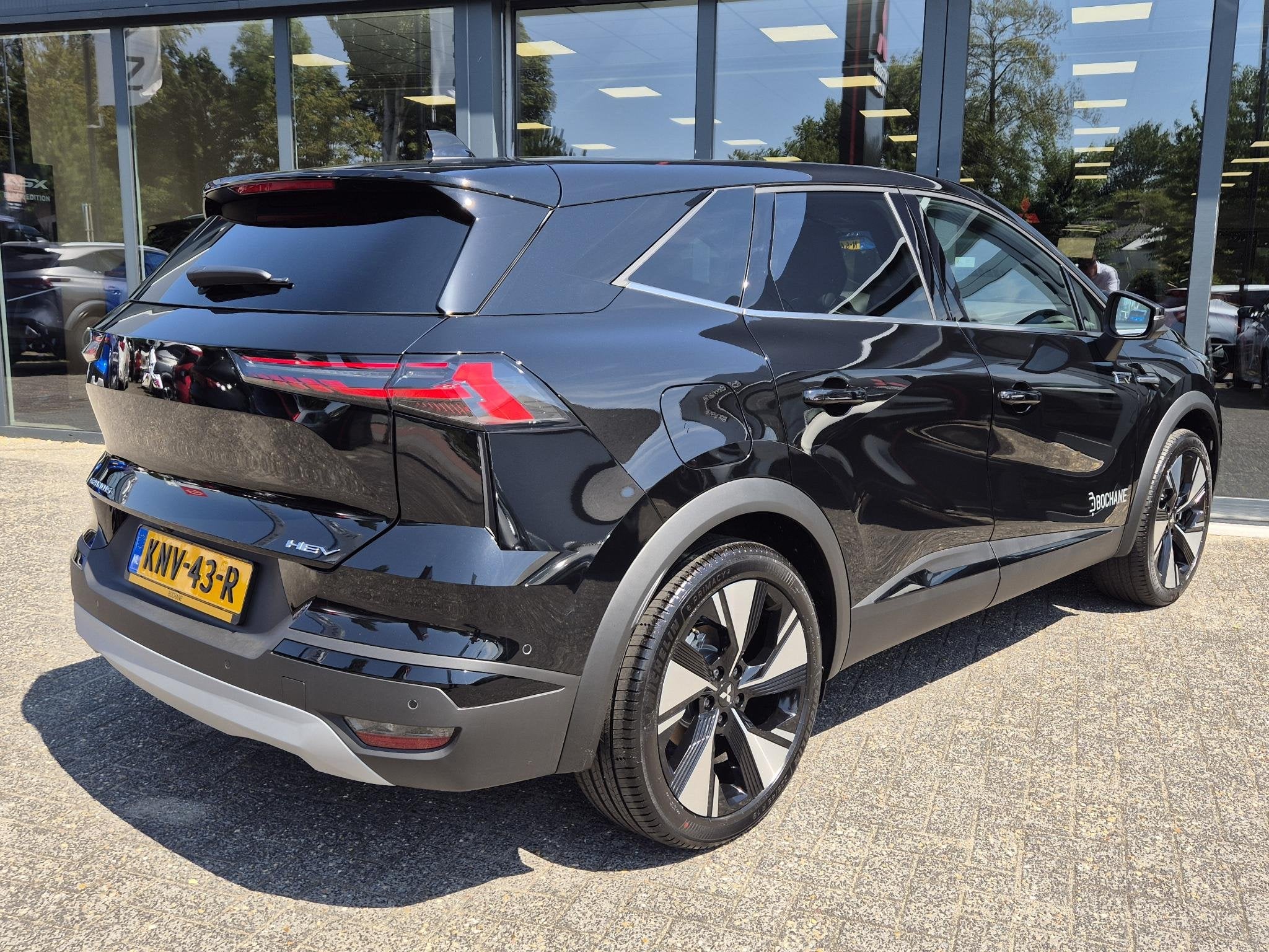 Mitsubishi Grandis 1.8 HEV Instyle | DEMO | Panoramadak | Ha, Auto's, 730 kg, 1789 cc, Met garantie (alle), Zwart
