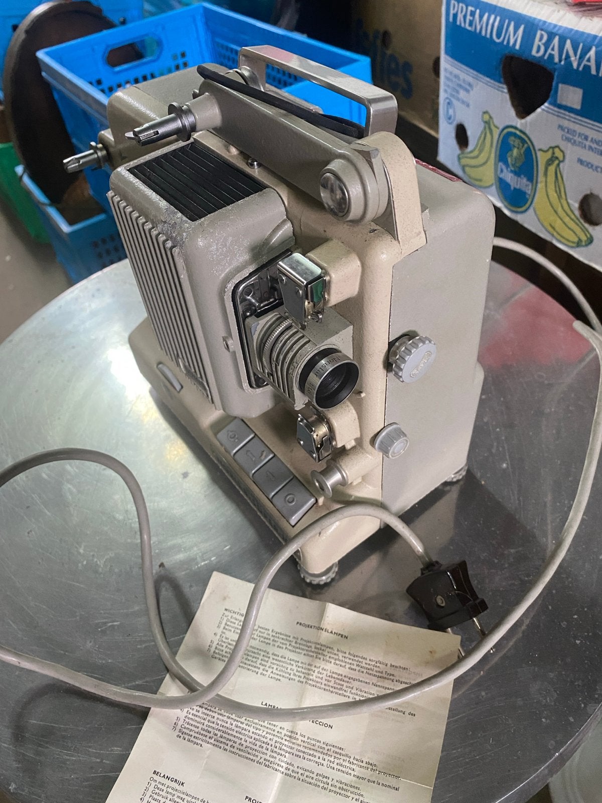 Vintage Noris Norimat Super-100 Filmprojector, Ophalen, Gebruikt
