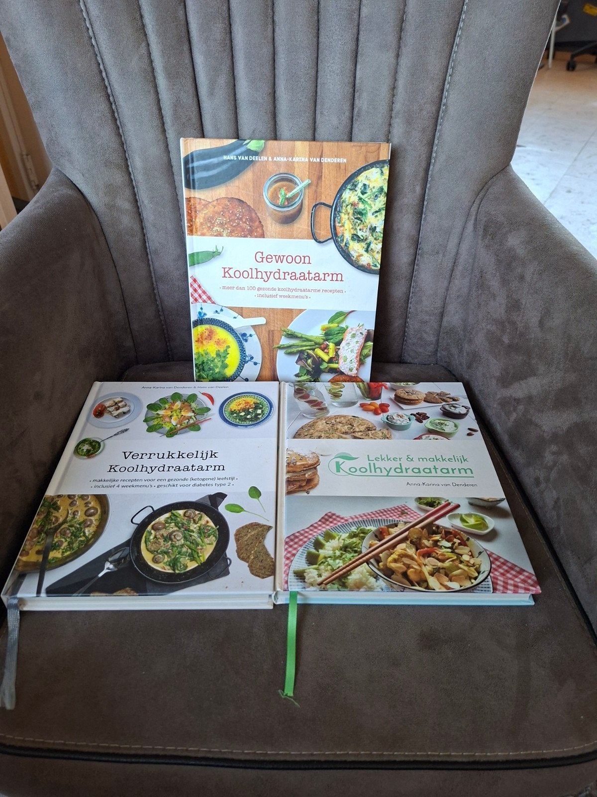 Koolhydraatarme kookboeken (3 stuks), Boeken, Kookboeken, Hoofdgerechten, Gezond koken, Ophalen of Verzenden, Zo goed als nieuw