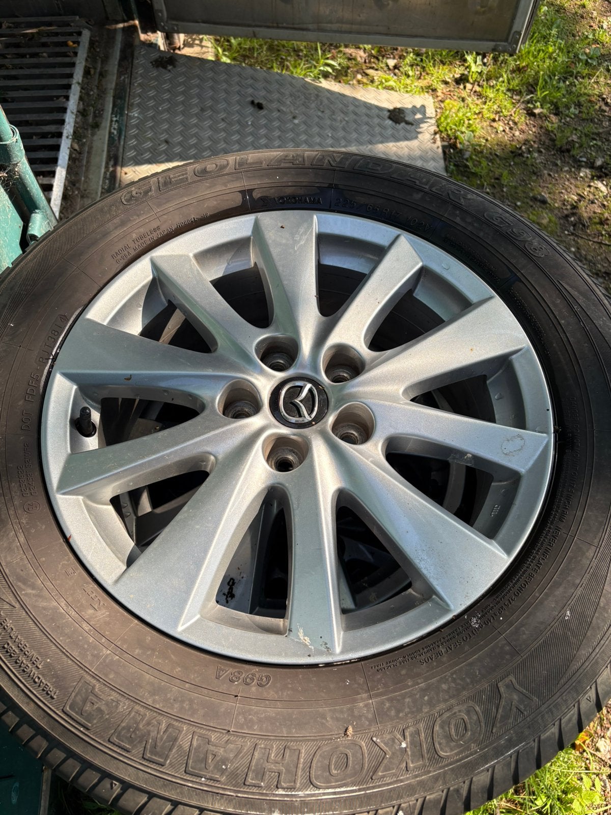 Te koop, velgen mazda cx5, Ophalen, 17 inch, Zomerbanden