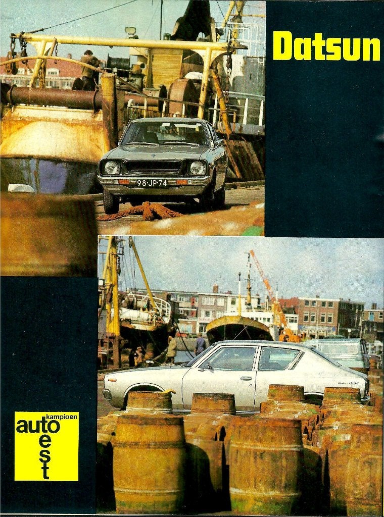 Autokampioen dubbeltest Datsun Cherry 100A en 120A, Ophalen of Verzenden, Gelezen, Overige merken