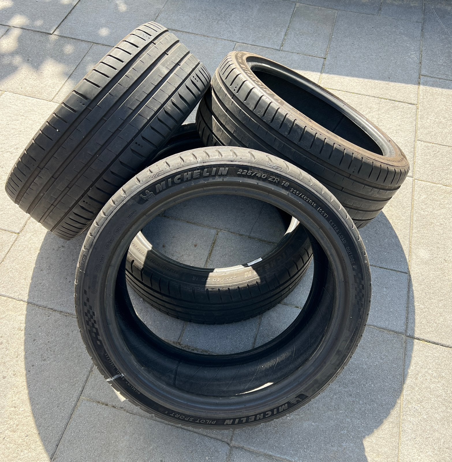 4x Michelin Pilot Sport 225/40 R18